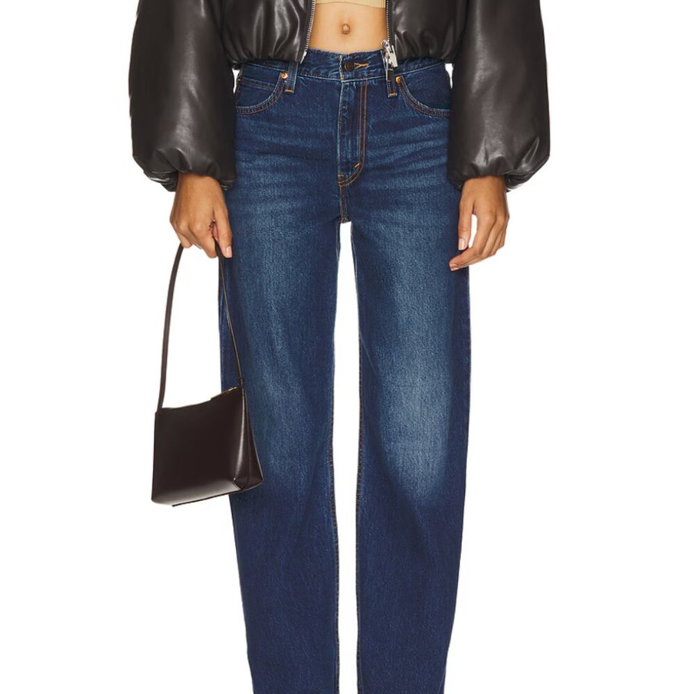 Pre Loved LEVI'S Dad Jeans Color: She's Nice Size 30